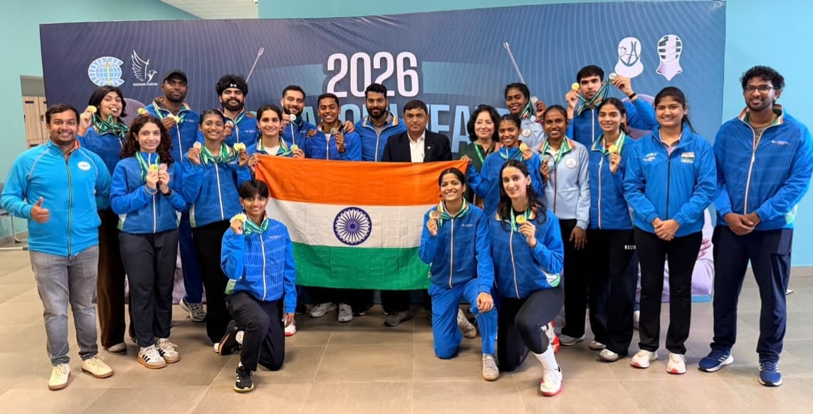 India Creates History in Commonwealth Fencing