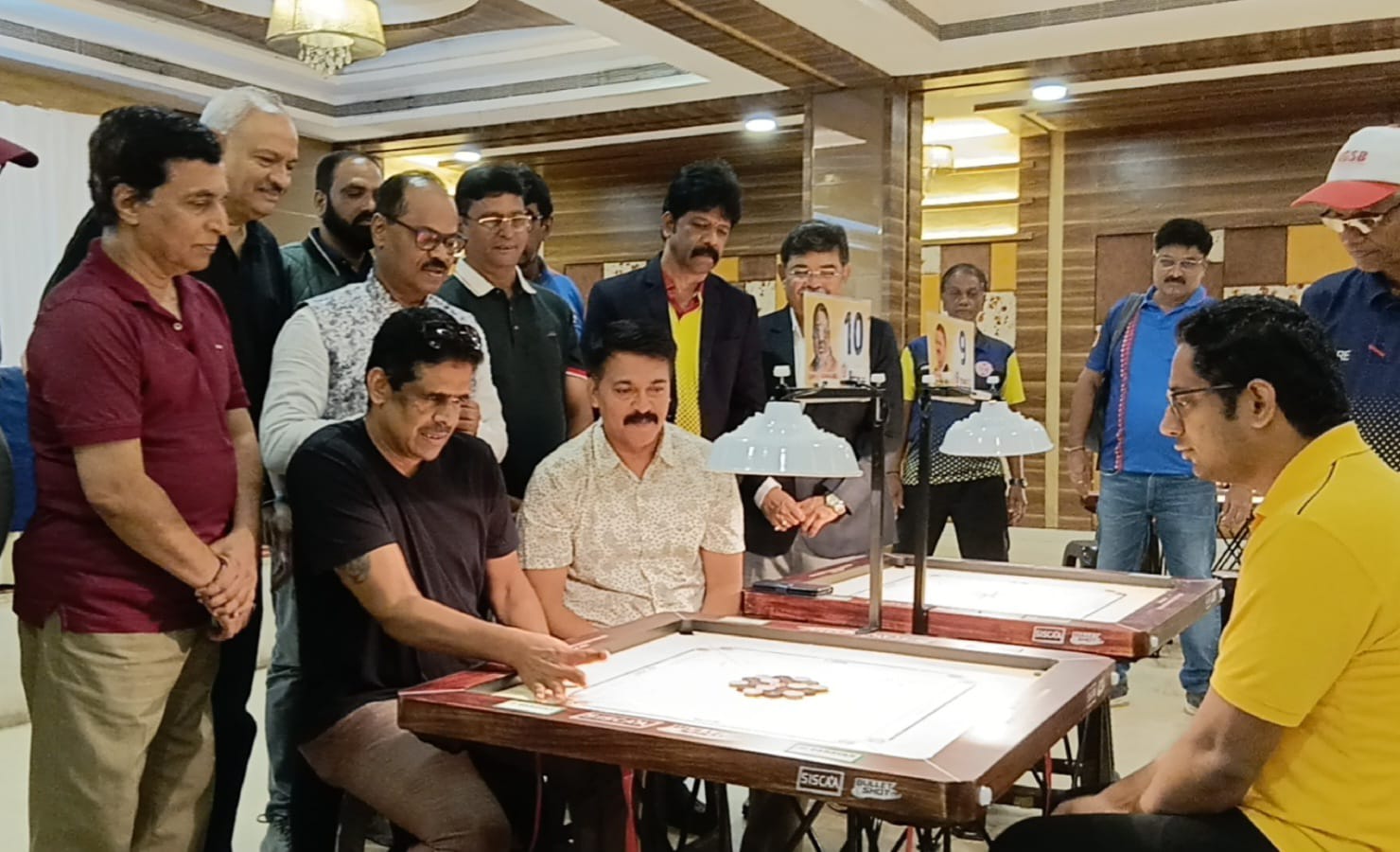 चेंबूर जिमखाना राज्य मानांकन कॅरम स्पर्धेस उत्साहात प्रारंभ