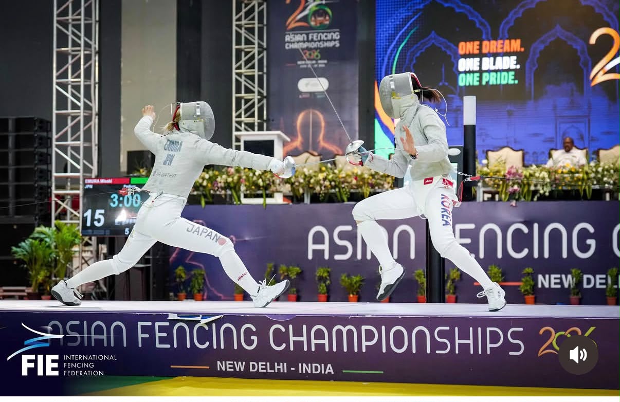 वरिष्ठ आशियाई  तलवारबाजी स्पर्धा ः भारतीय क्रीडा क्षेत्रासाठी एक ऐतिहासिक मैलाचा दगड