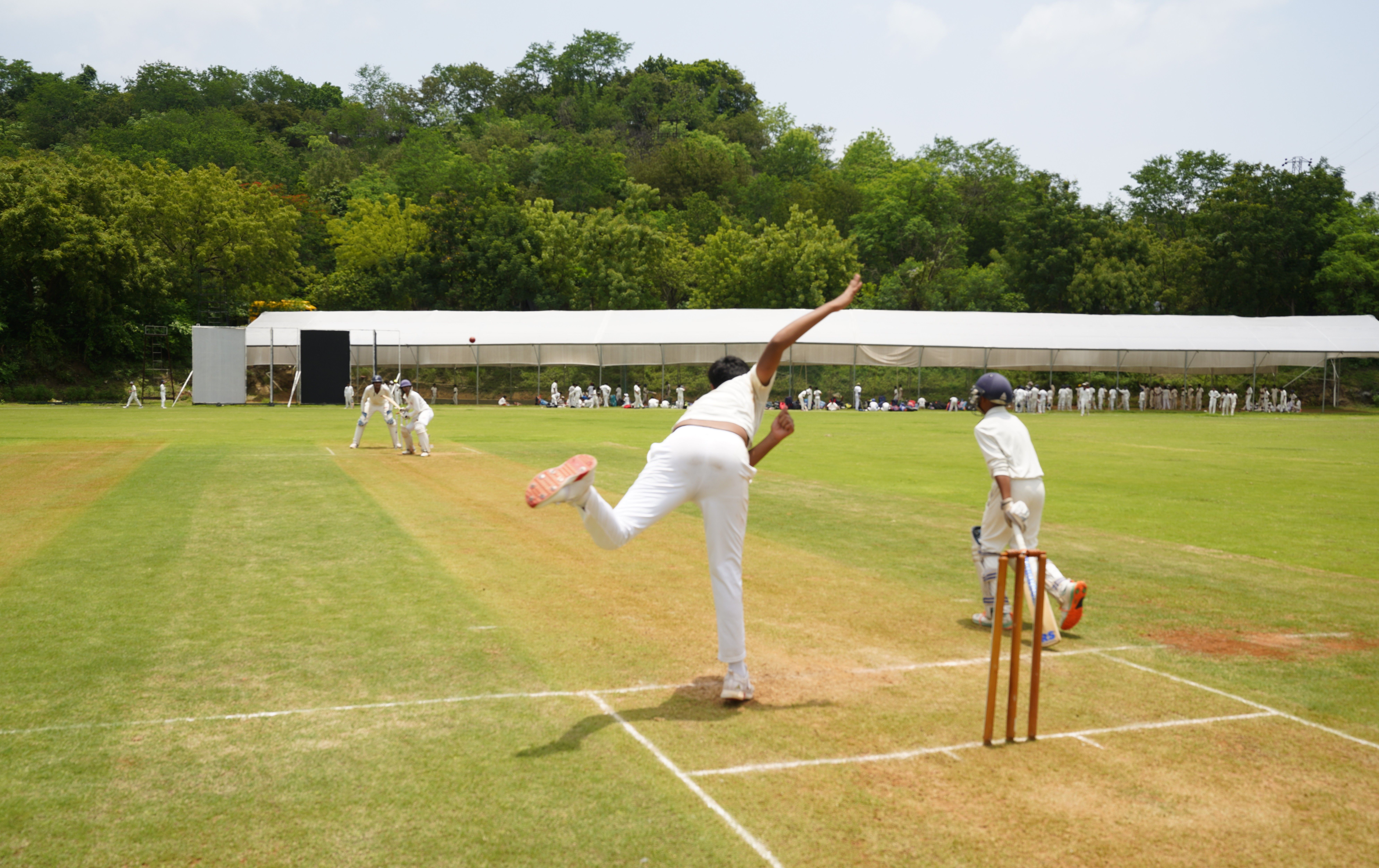 300 Players Participate in Jalgaon District Cricket Association Trials