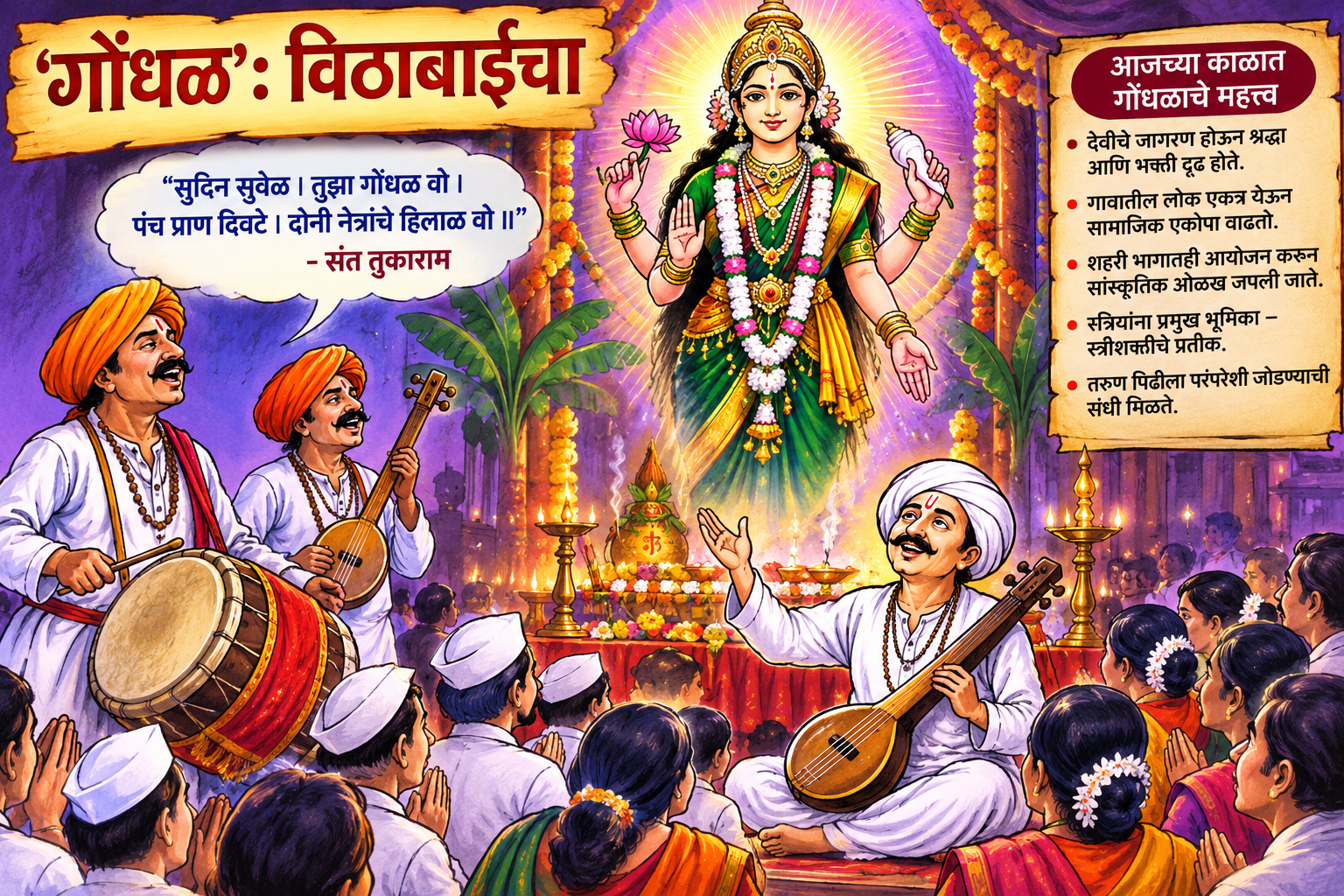 ‘Gondhal’: Vithabai’s