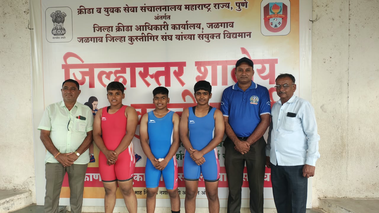 Gopichand Puna Patil Vidyalaya Dominates School Wrestling Competition