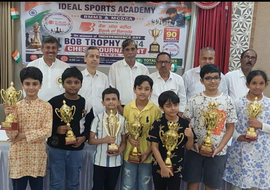 Shaurya, Laksh, and Izen Emerge Victorious in Chess Tournament