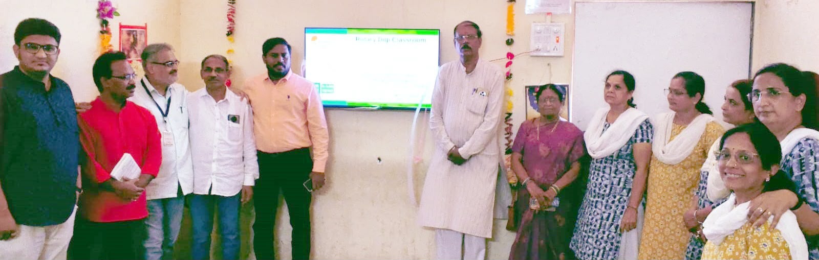 गुजराती विद्या मंदिरात डिजी क्लासरूमचे लोकार्पण
