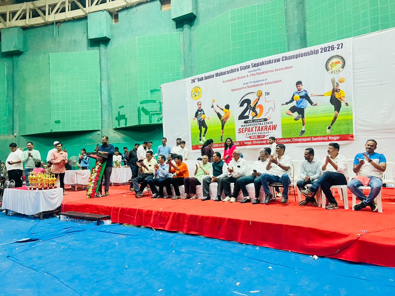 Exciting State Sub-Junior Sepak Takraw Tournament