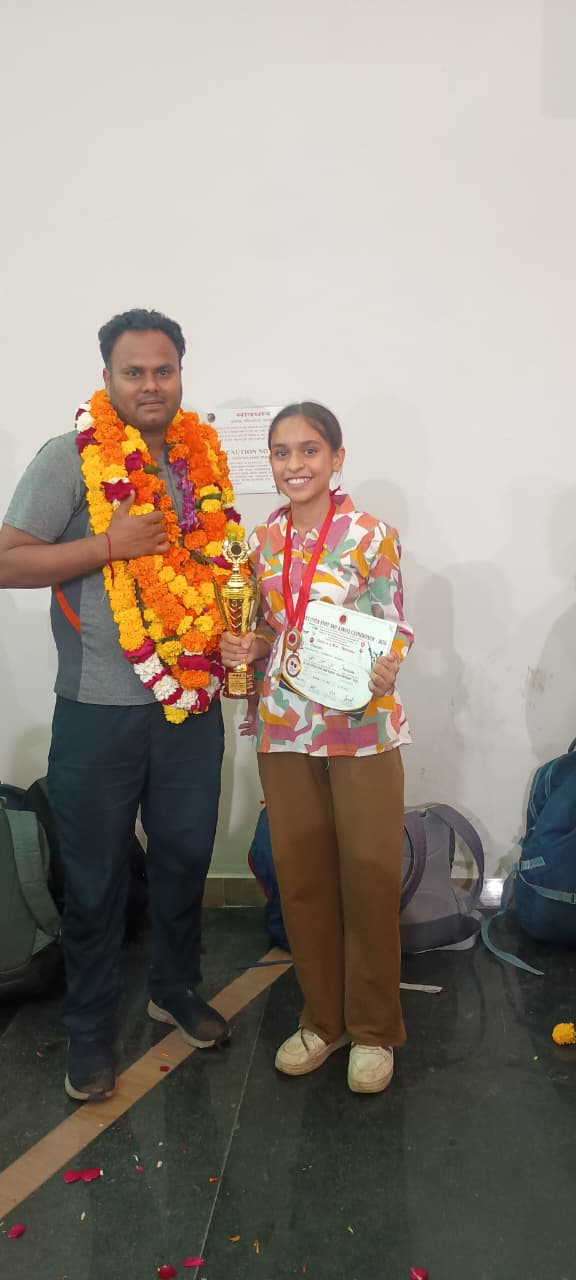 सेंट मेरी चॅम्पियन स्कूलच्या अलशिफा कुरेशीची राष्ट्रीय स्पर्धेसाठी निवड