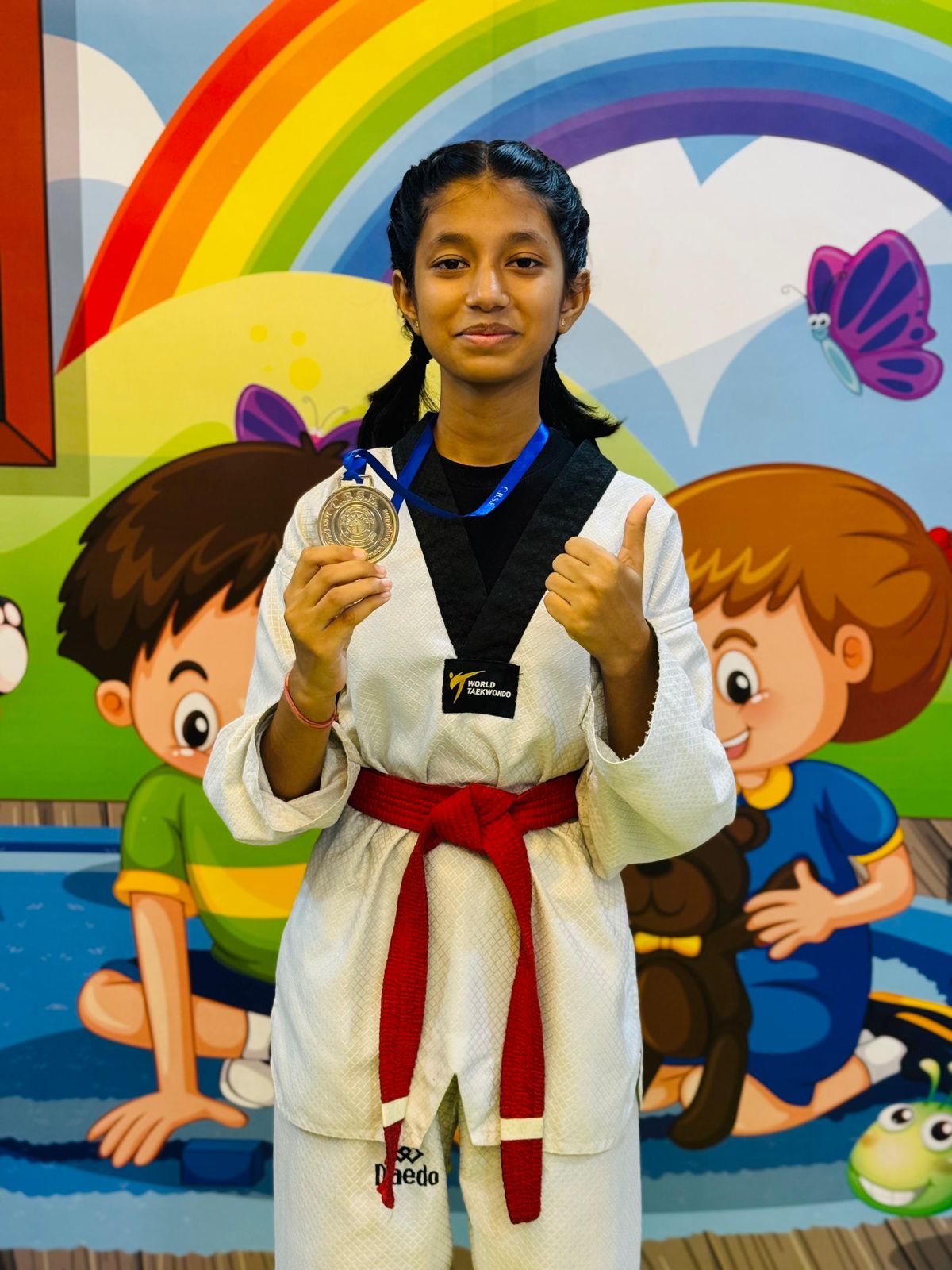 Mumbai's Hitti Salvi Selected for CBSE National Taekwondo Championship