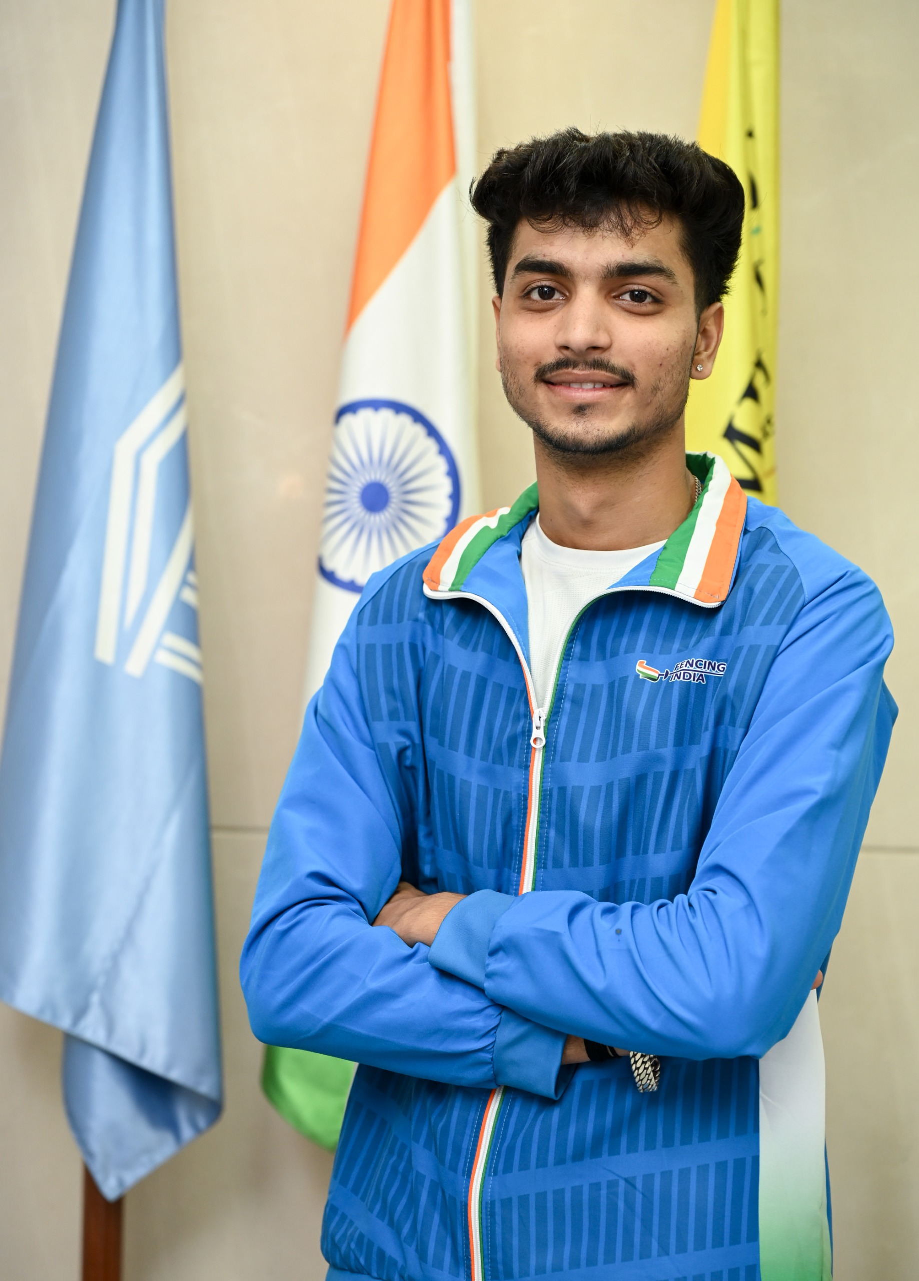 MIT-ADT’s Tejas Patil Selected for Indian Asian Fencing Squad