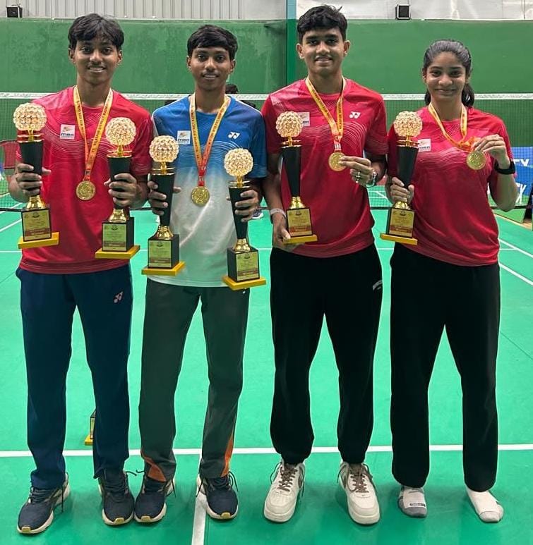 Historic Gold-Winning Feat by Thane Academy at Badminton Tournament