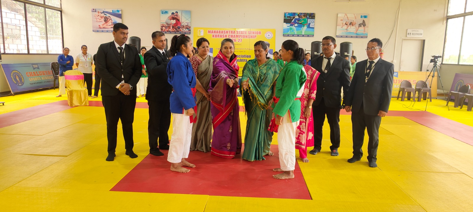 राज्य कुराश स्पर्धेत कोल्हापूर, सांगली व सोलापूरच्या खेळाडूंचे वर्चस्व