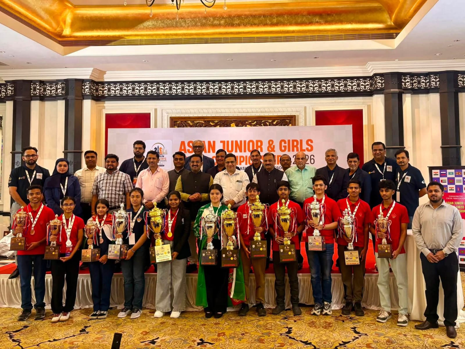 India's Vivan Shah Wins Gold; Lala Shohradova Crowned Champion in Girls' Category