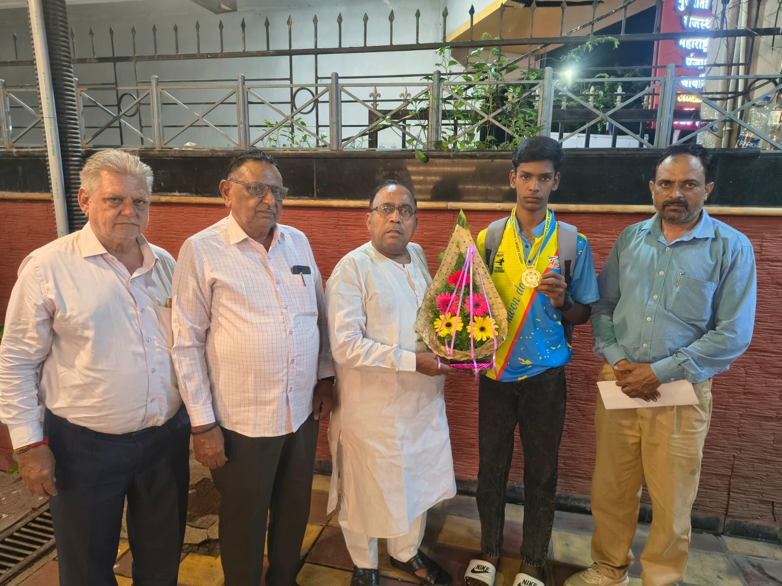 राष्ट्रीय तायक्वांदो स्पर्धेत आमिर शेखला सुवर्णपदक