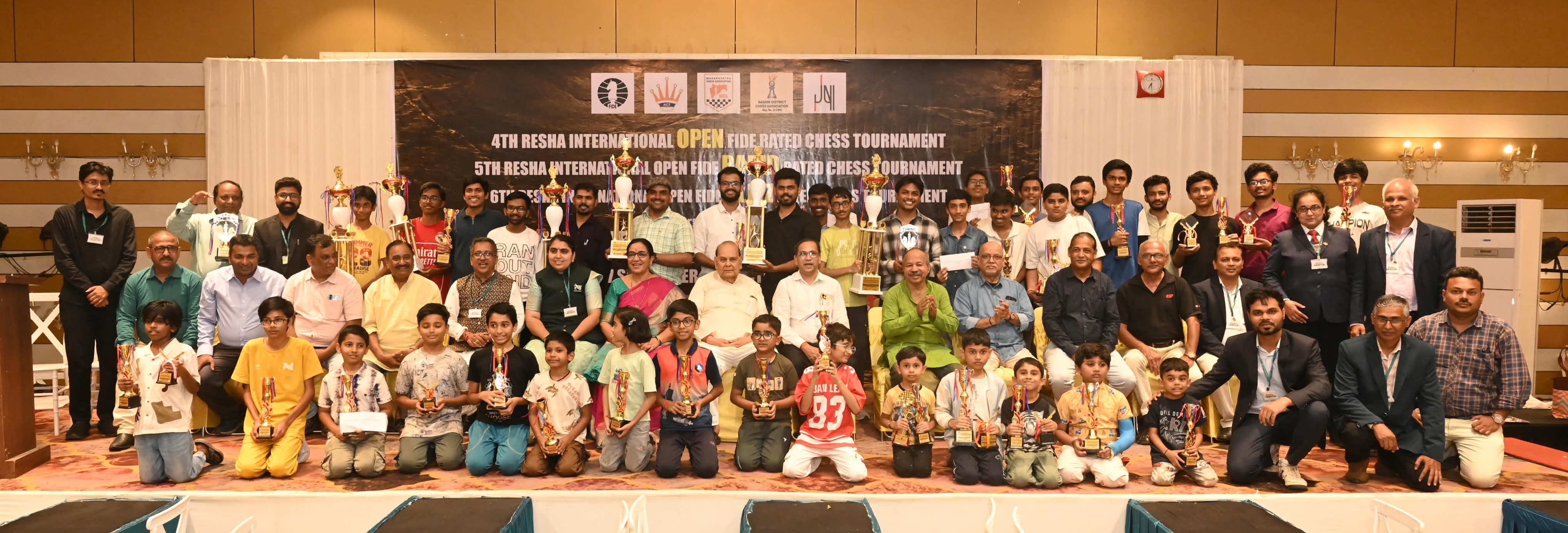 Kushal Jani from Gujarat Wins Resha FIDE-Rated Chess Tournament