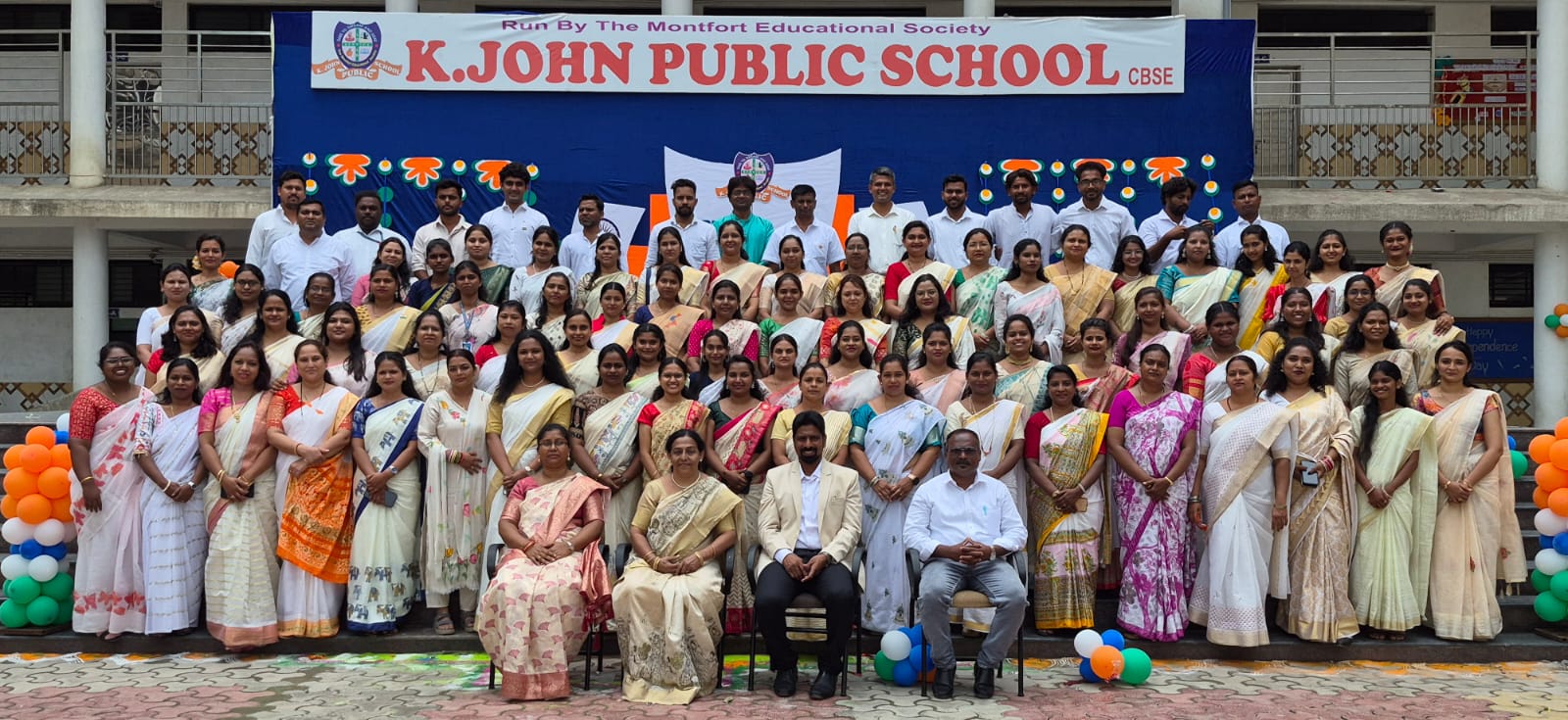नागपूरच्या के. जॉन पब्लिक स्कूलमध्ये ८० वा स्वातंत्र्यदिन उत्साहात साजरा