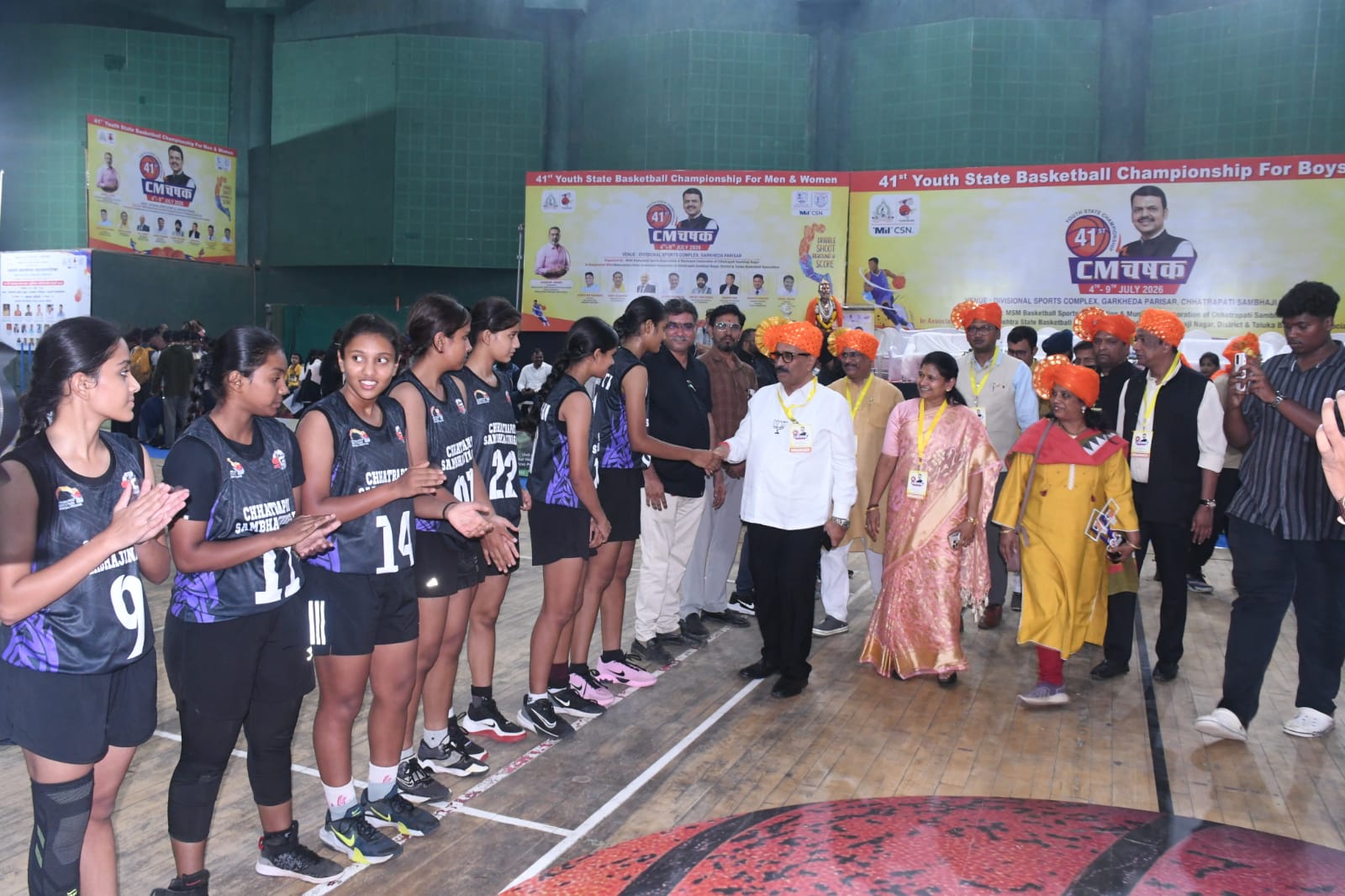 वर्षभरात छत्रपती संभाजीनगरमध्ये भव्य इनडोअर बास्केटबॉल स्टेडियम उभारणार - अतुल सावे