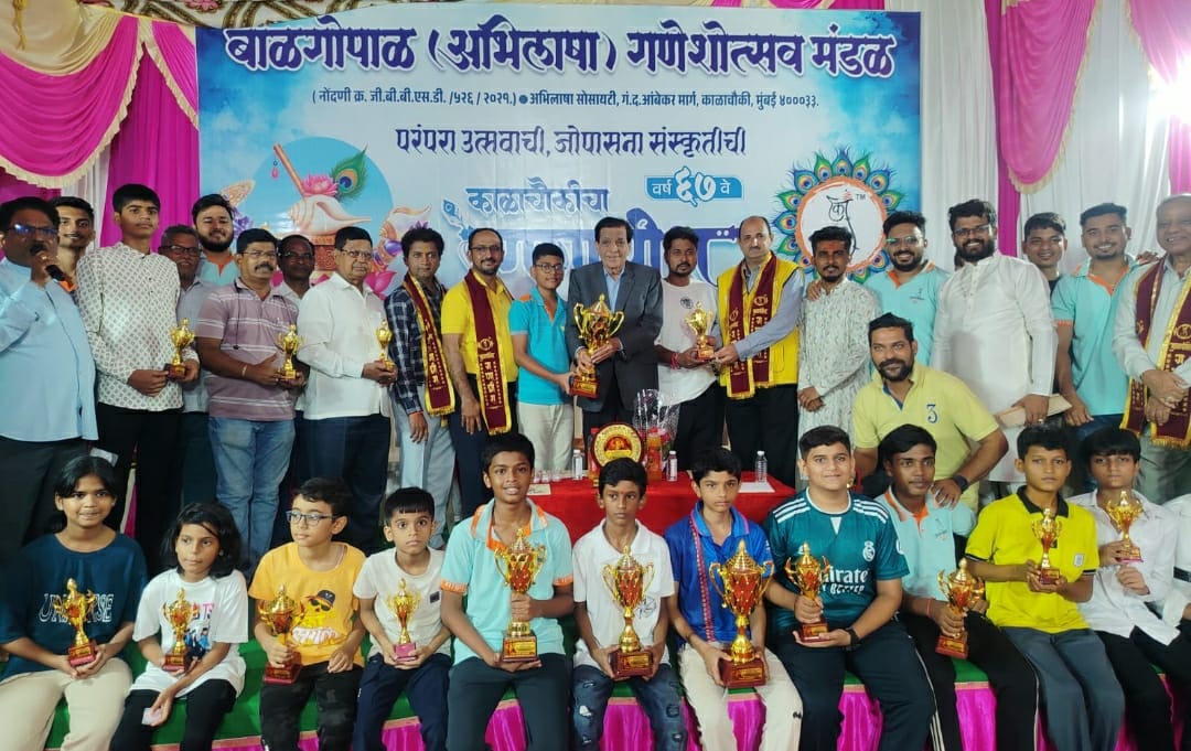 Malad’s Prasanna Gole Clinches Title at ‘Ganadhish Trophy’ Carrom Tournament