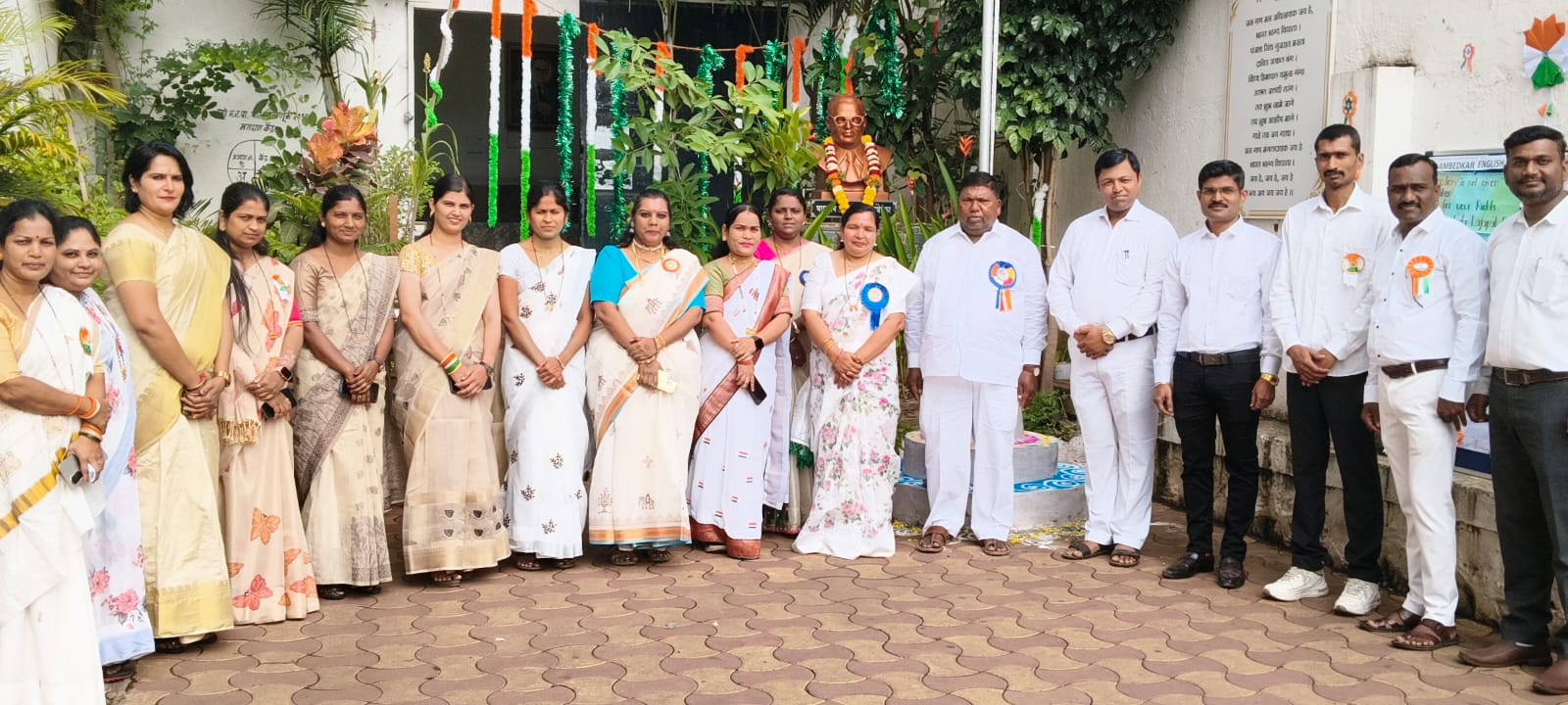 सिद्धार्थ शिक्षण संस्थेत ८० वा स्वातंत्र्यदिन उत्साहात संपन्न