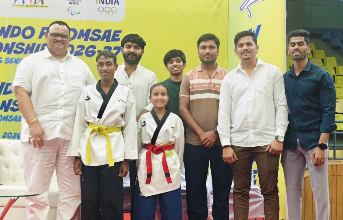 Maharashtra Bags 5 Medals at National Taekwondo Championship