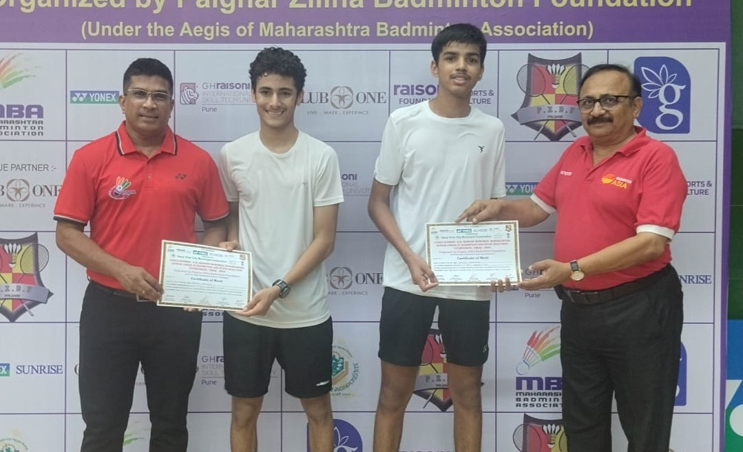 Bronze Medals for Sarthak Nalawade and Shreyas Maslekar