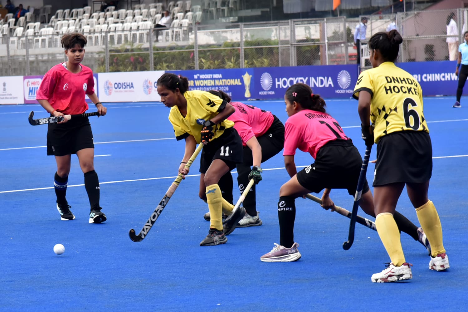Junior Women's National Hockey: Winning Streaks for Mizoram and Karnataka