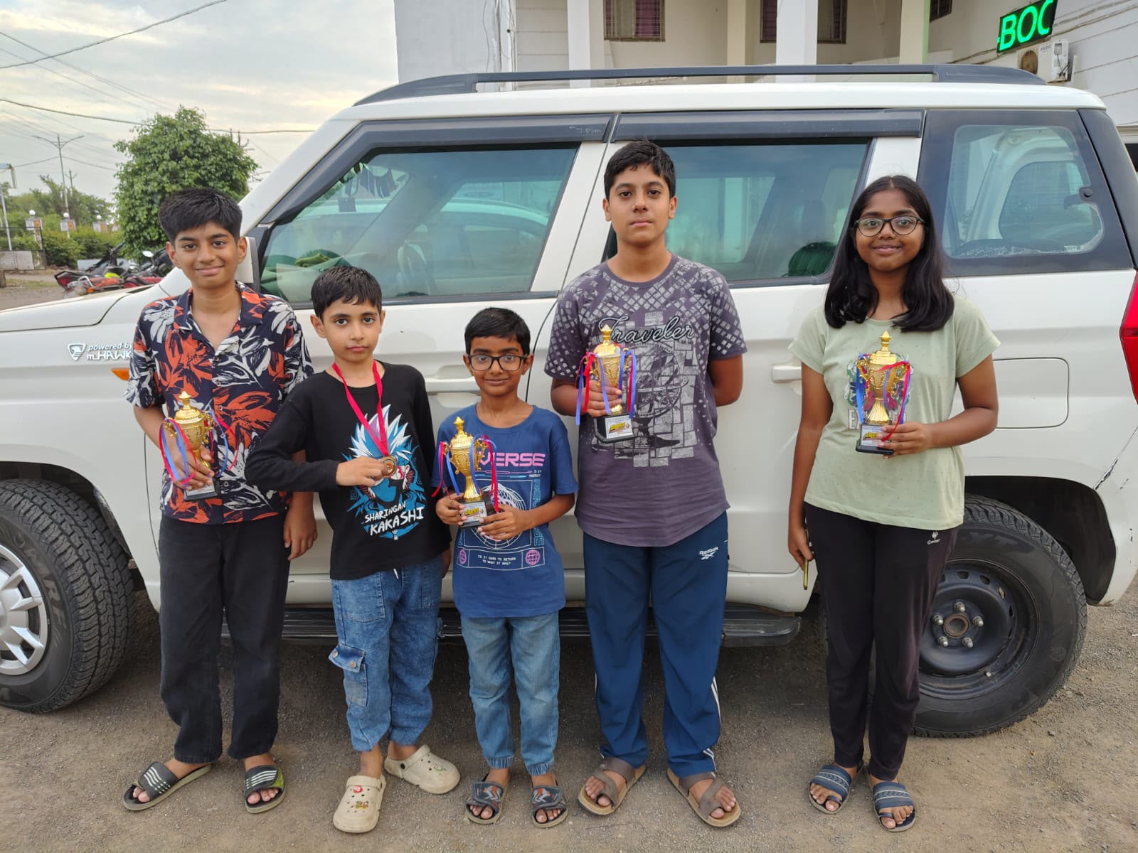 Resounding Success for 'Mind Chess Academy' Students at Shegaon Rapid Chess Tournament