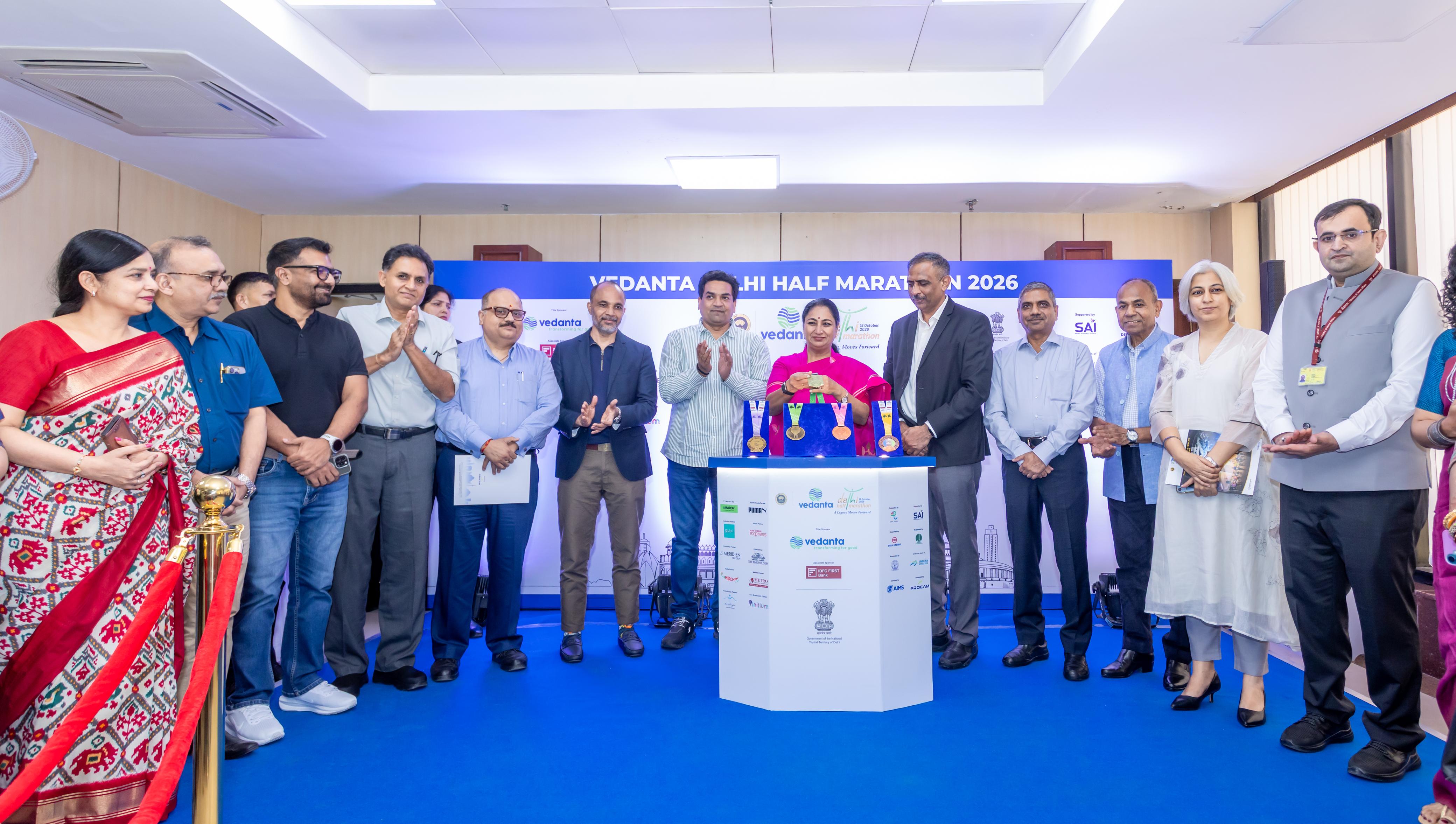 Vedanta Delhi Half Marathon to be held on October 18