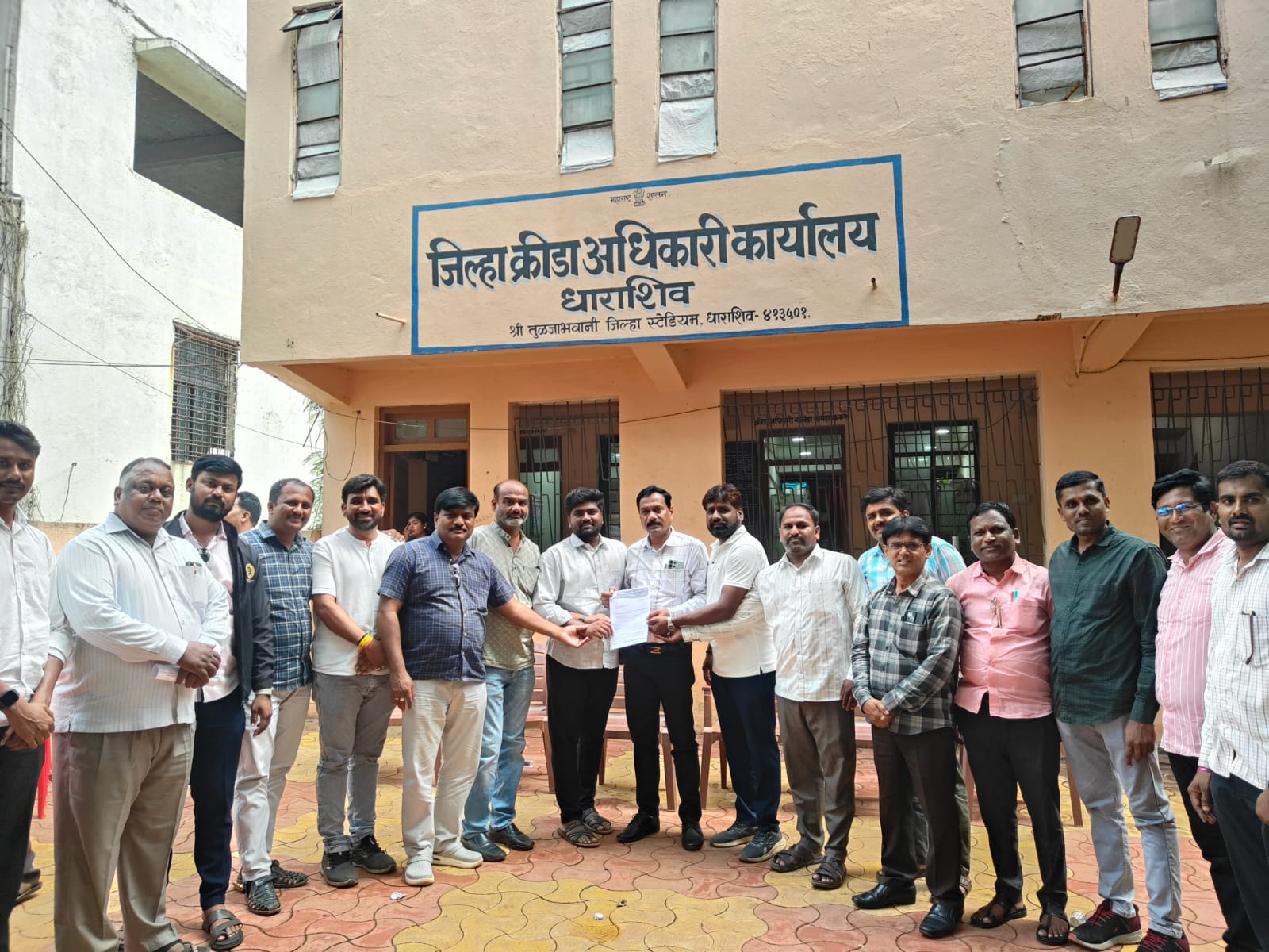 धाराशिवमधील ४६ क्रीडा संघटना आक्रमक; क्रीडा स्पर्धांवर बहिष्काराचा इशारा
