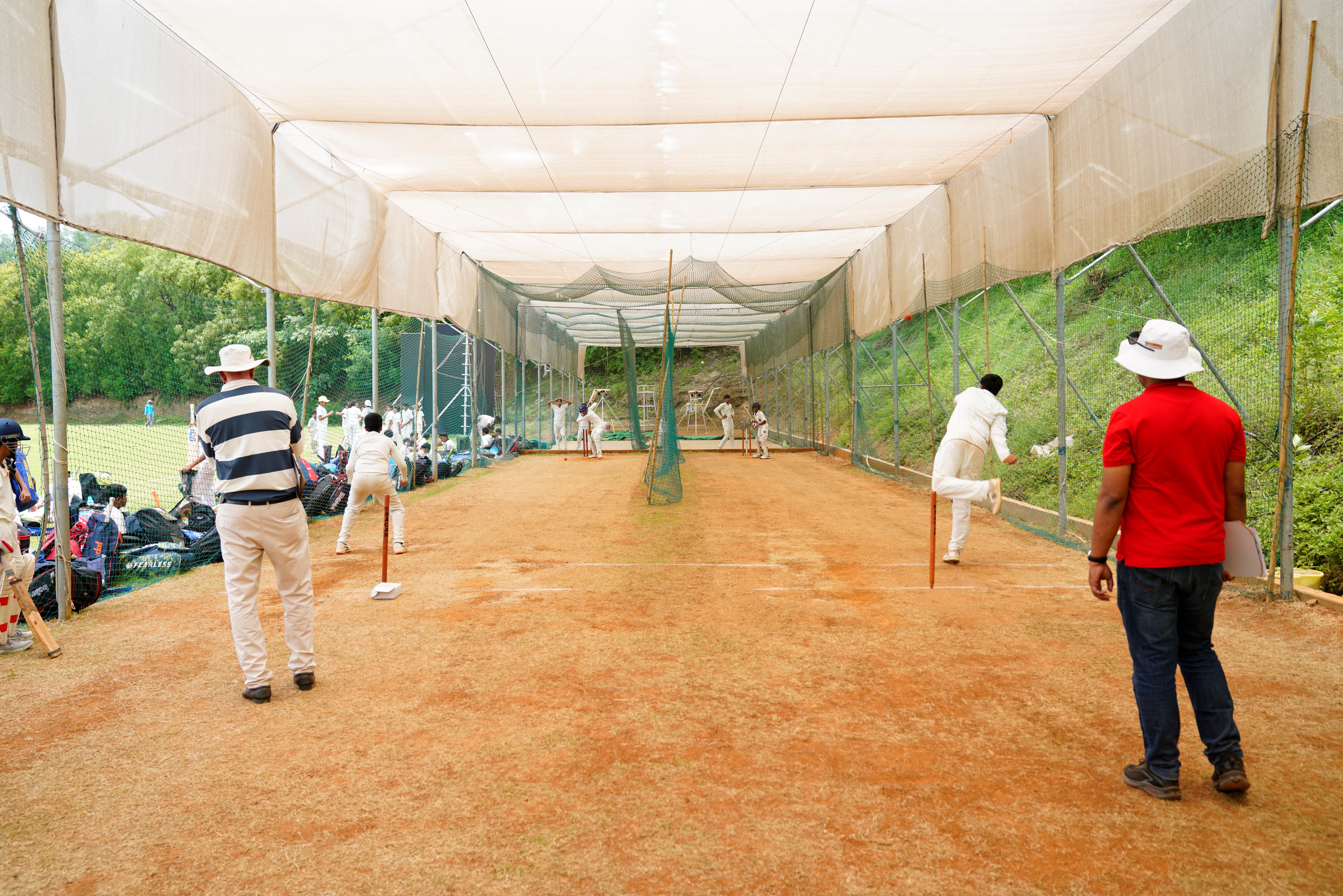300 Players Participate in Jalgaon District Cricket Association Trials