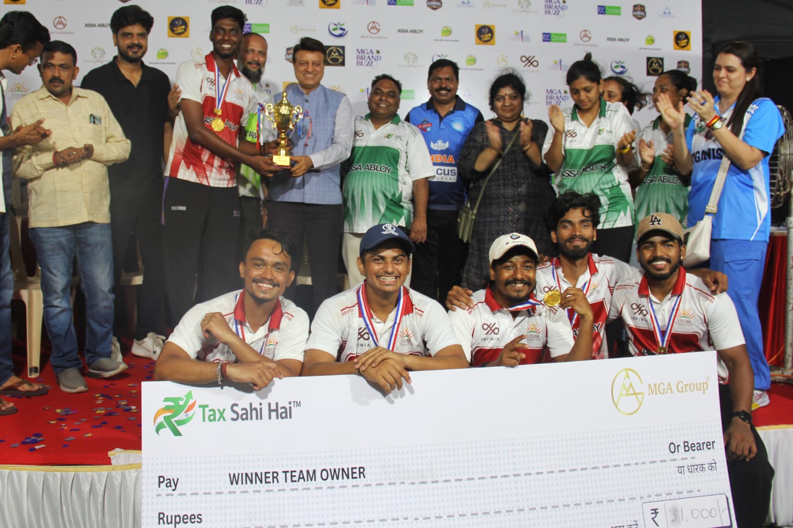 Vyom Foundation Team Clinches Title
