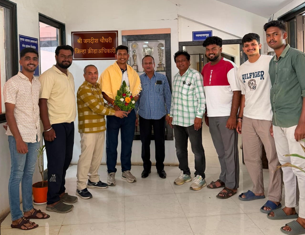 Dheeraj Baviskar Succeeds in Softball NIS Course