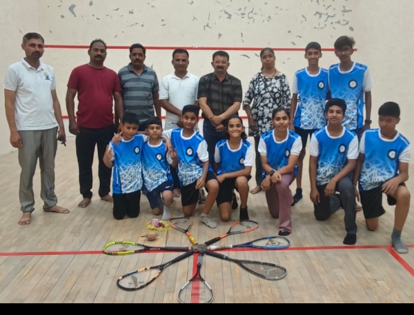 धुळे स्क्वॅश स्पर्धेत केतन, आर्यन, विक्रांत, प्रसन्न, आदित्य विजेते