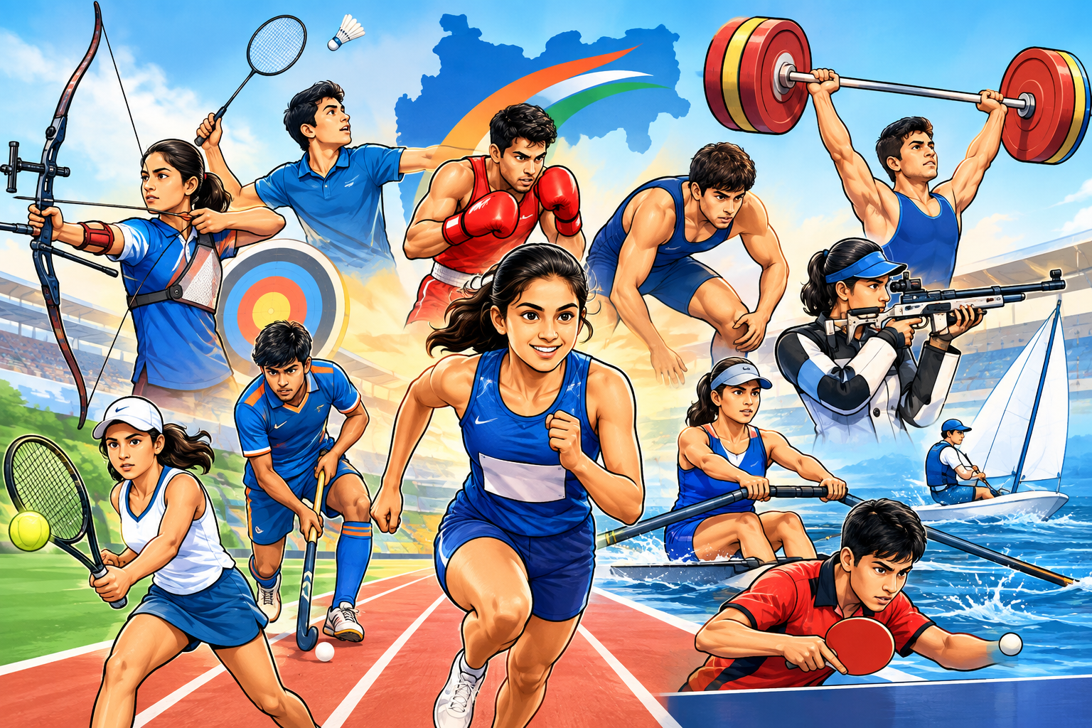 'मिशन लक्ष्यवेध' खेळाडू थेट राज्य शालेय क्रीडा स्पर्धेत खेळणार