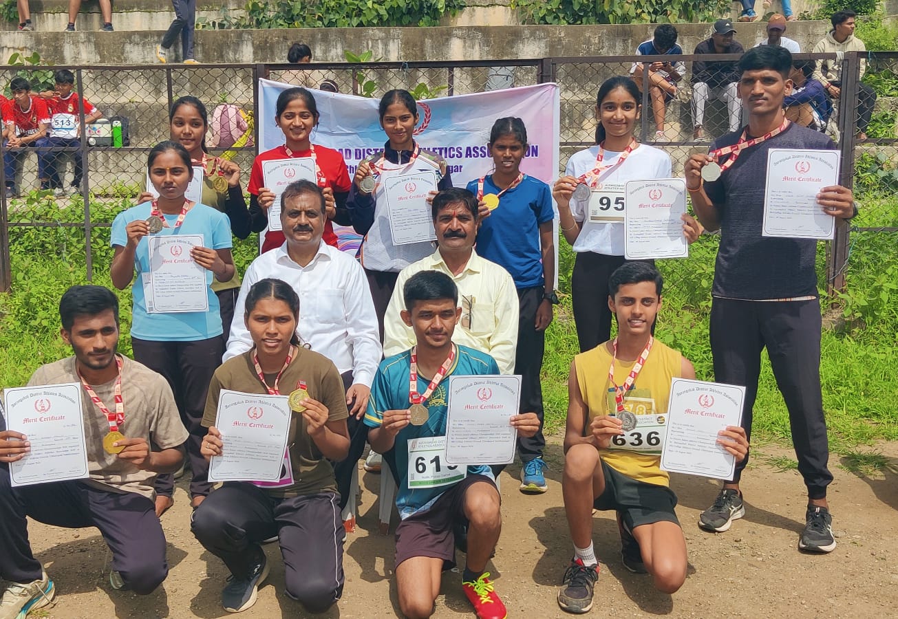 संभाजीनगर ॲथलेटिक्स स्पर्धेत खेळाडूंचा मोठा उत्साह