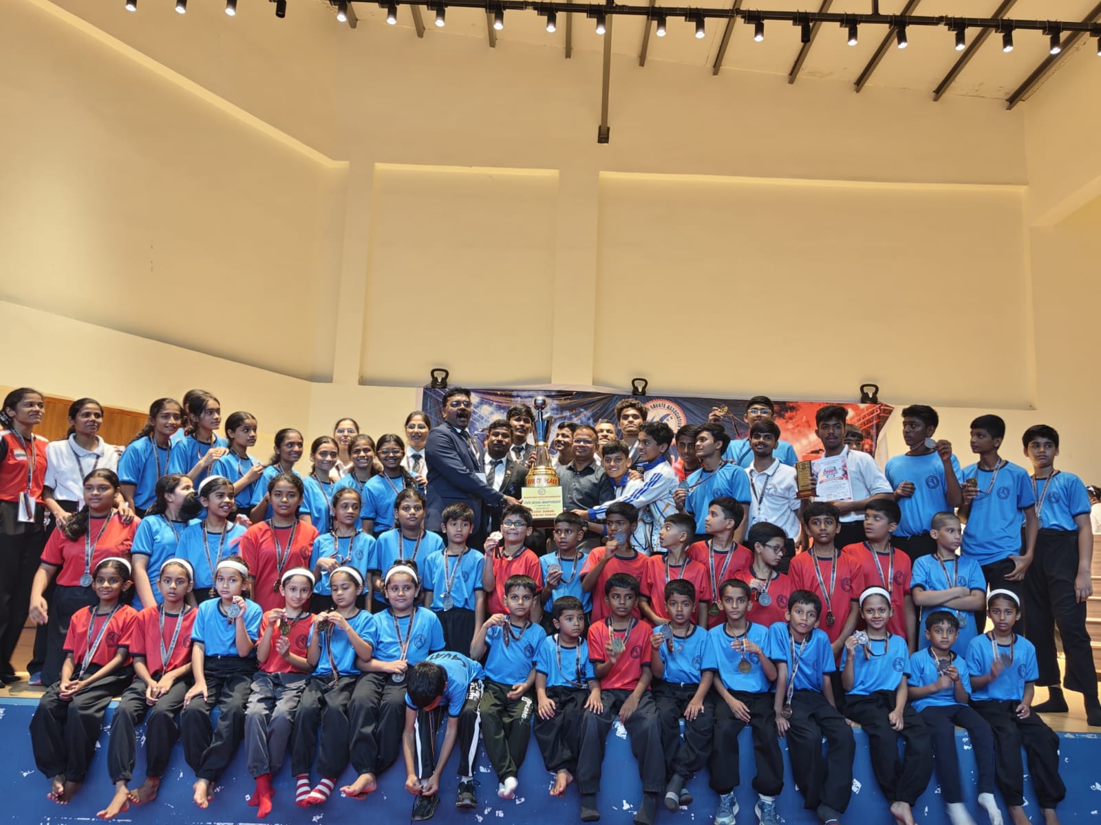 Raigad Team Triumphs at State-Level Savate Championship