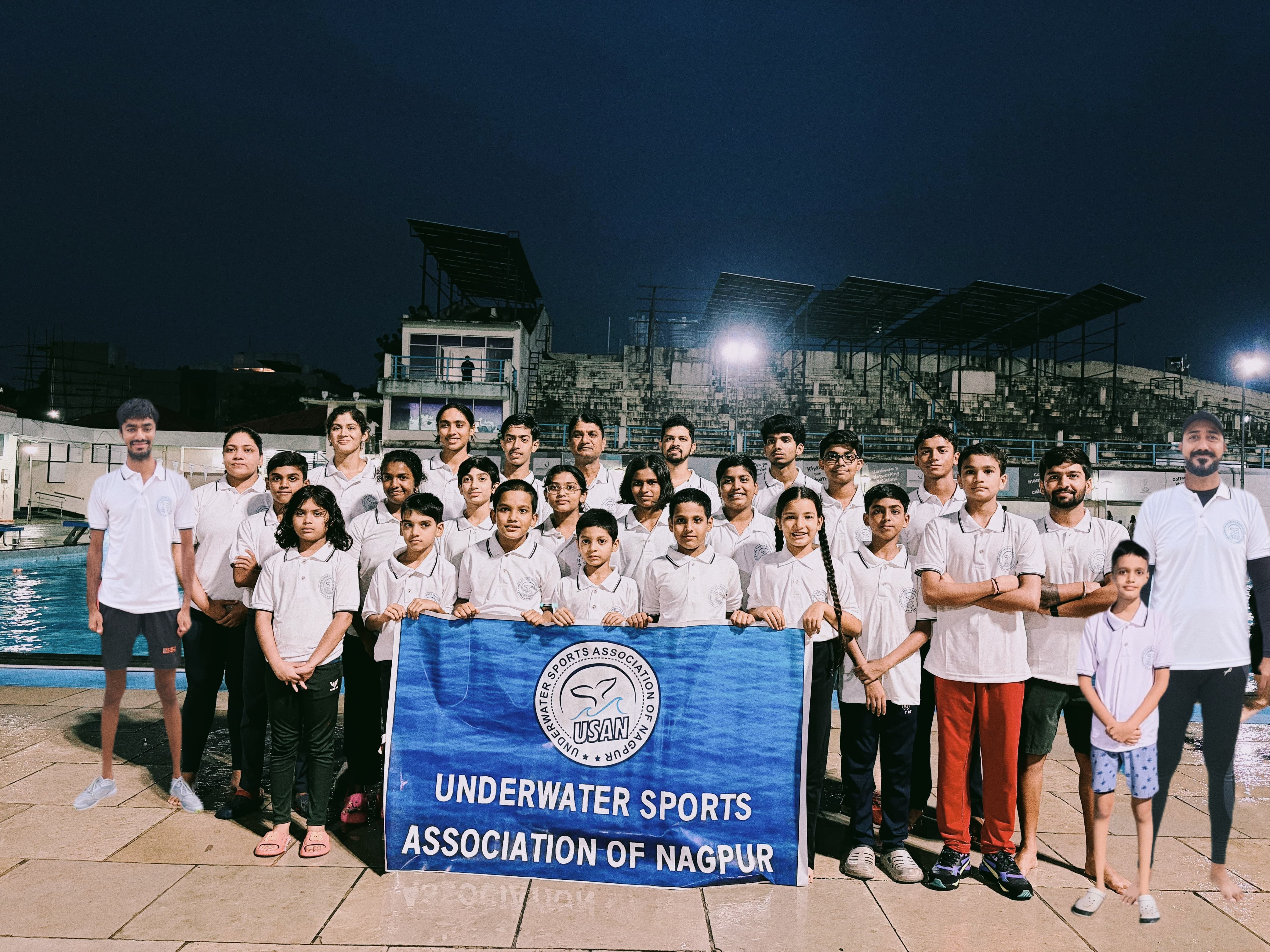 राज्यस्तरीय फिनस्विमिंग स्पर्धेसाठी नागपूरचे ३० जलतरणपटू सज्ज