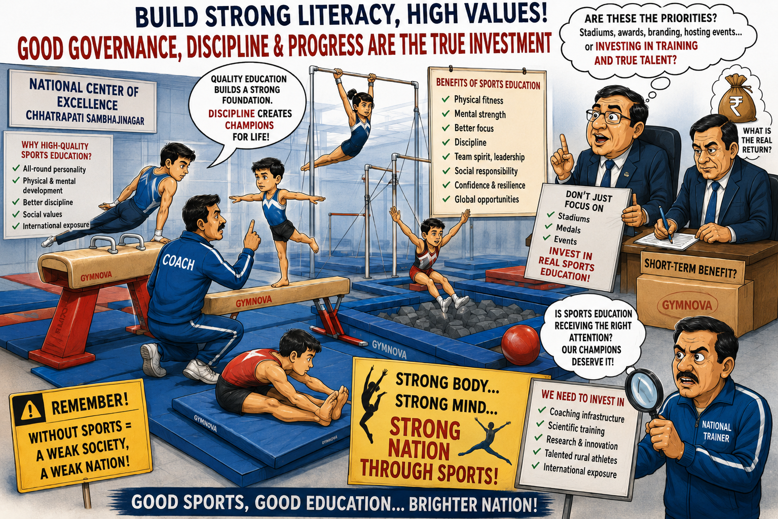 Gymnastics Federation Questioned Over Sports Equipment