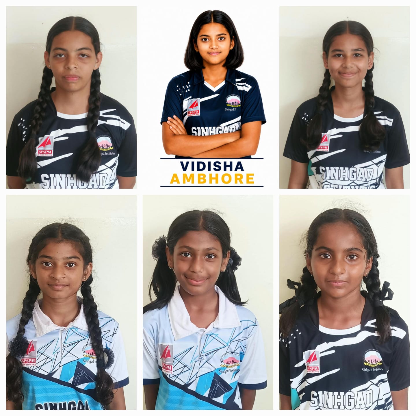 Six Sinhgad Public School Students Selected for Indian Team