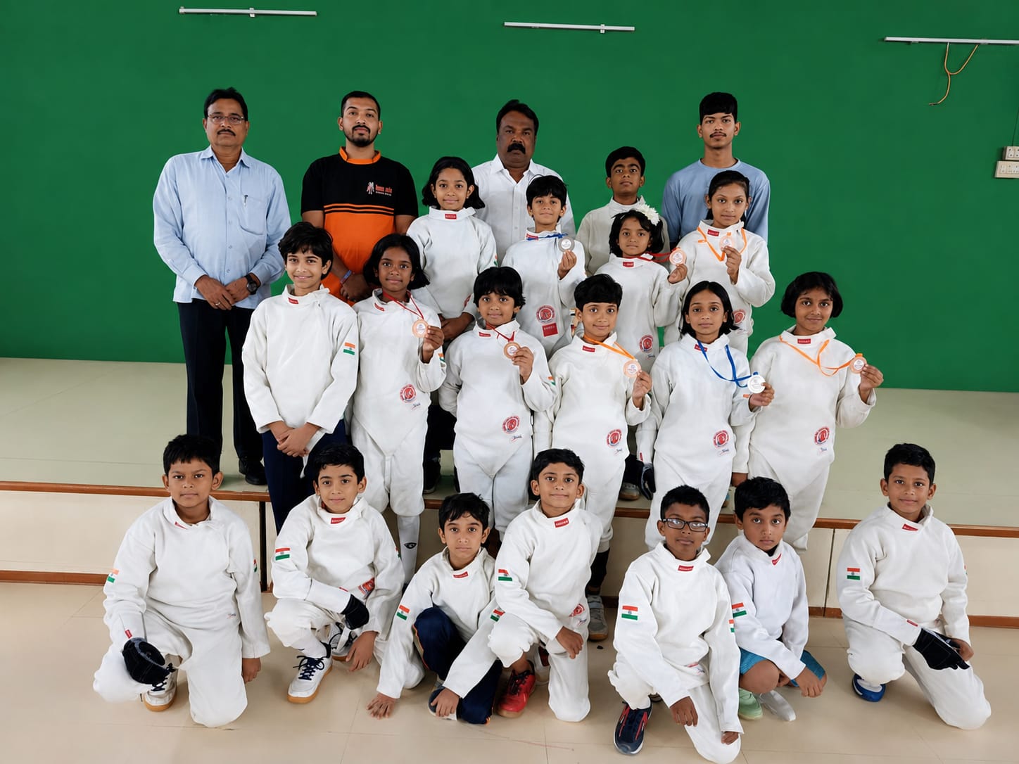 Buldhana Girls Shine at State-Level Fencing Championship