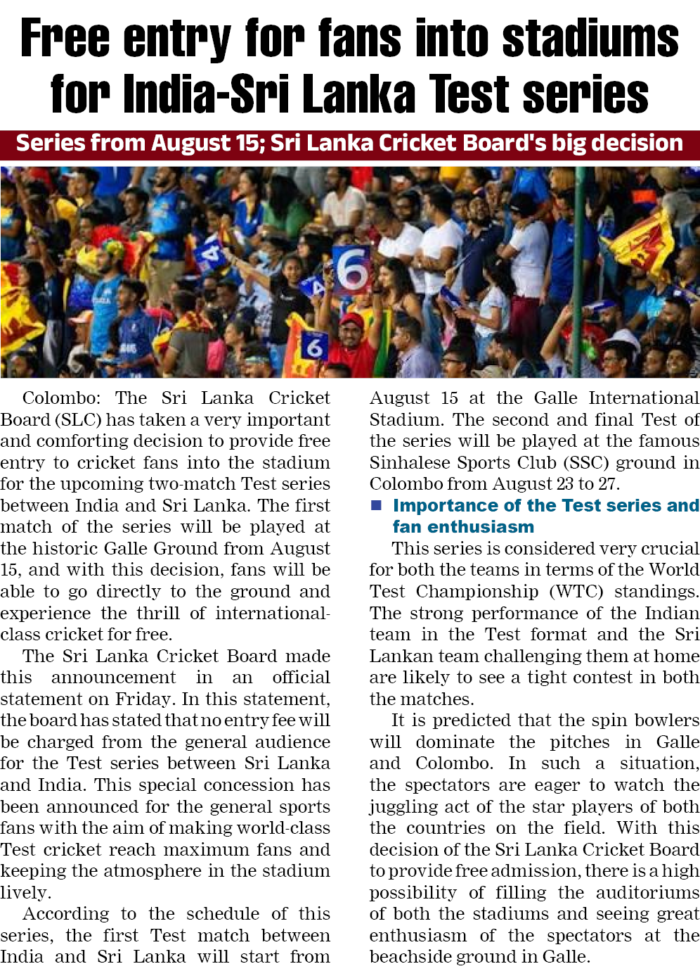 Page 1 clipping 6